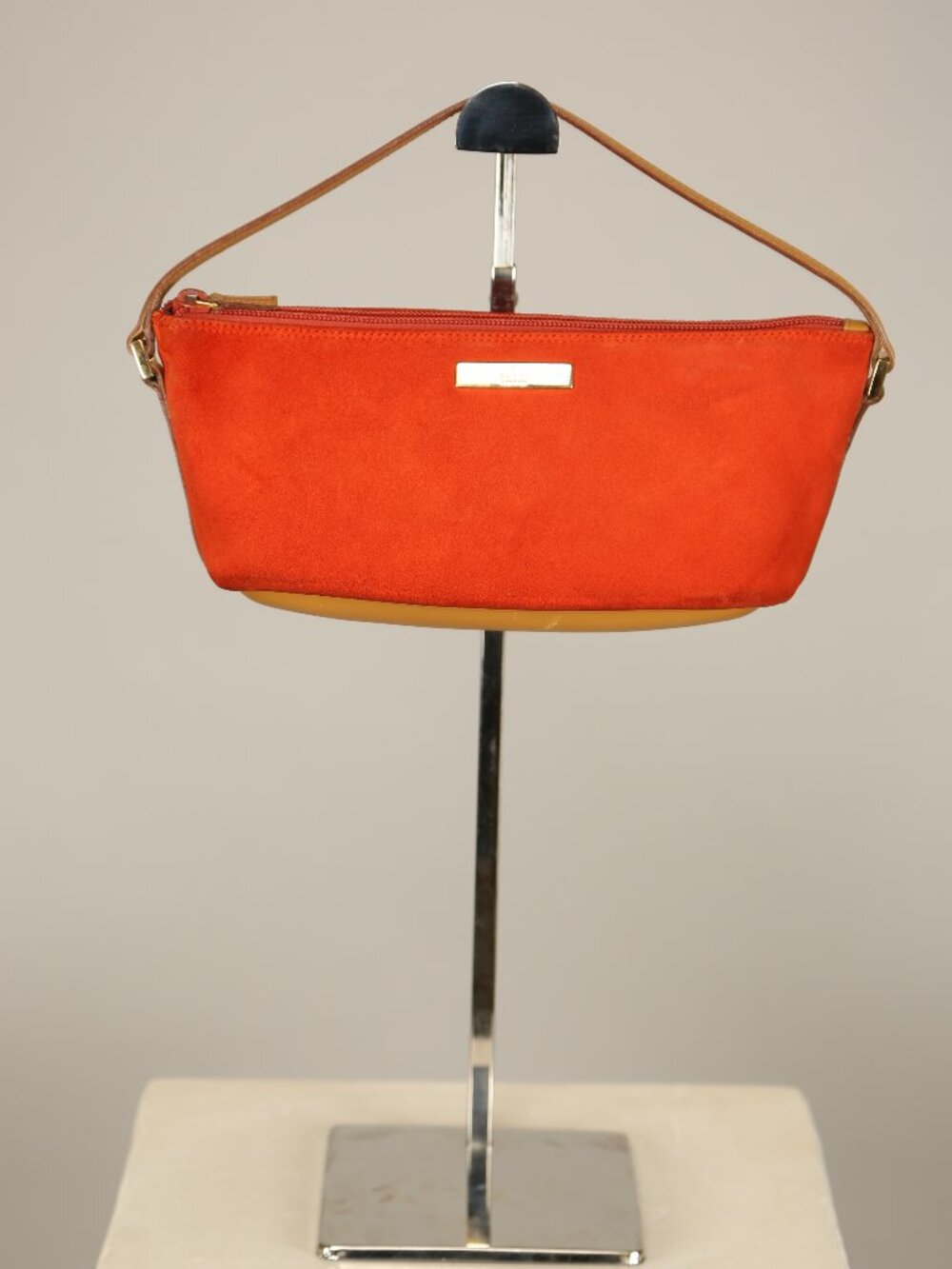 Rare GUCCI Suede Boat Bag
